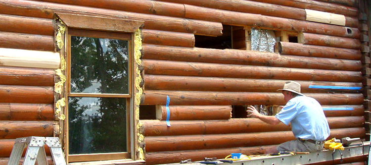 Log Home Repair Coosa County, Alabama