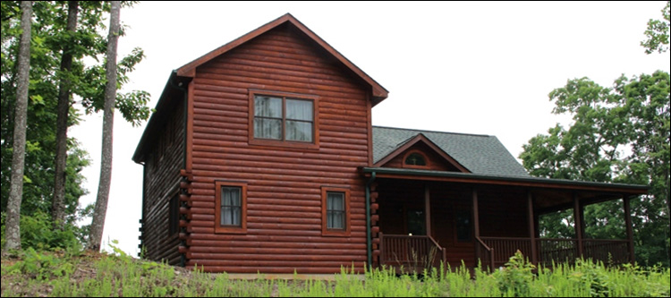 Professional Log Home Borate Application  Coosa County, Alabama